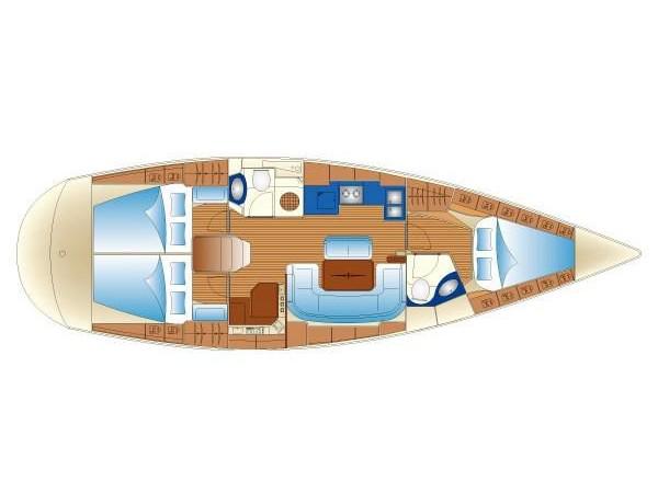 Book yachts online - sailboat - Bavaria 43 Cruiser_2009 - SY_2049 - rent