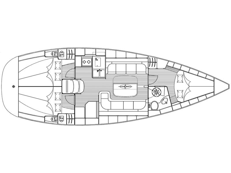 Book yachts online - sailboat - Bavaria Cruiser 37_2017 - SY_2038 - rent