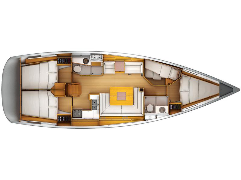 Book yachts online - sailboat - Sun Odyssey 439_2015 - SY_2046 - rent
