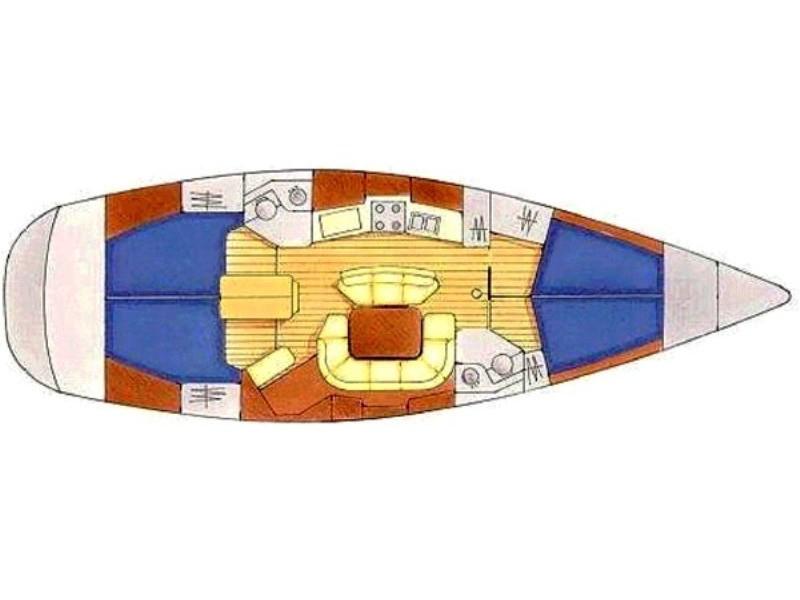 Book yachts online - sailboat - Sun Odyssey 45.2 - OSEJAVA - rent