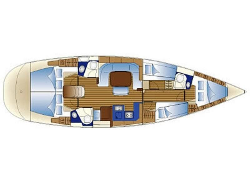 Book yachts online - sailboat - Bavaria 49 - SUTVID - rent