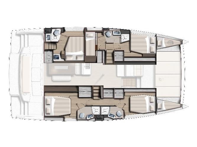 Book yachts online - catamaran - Bali 4.6 - bali 46 - rent