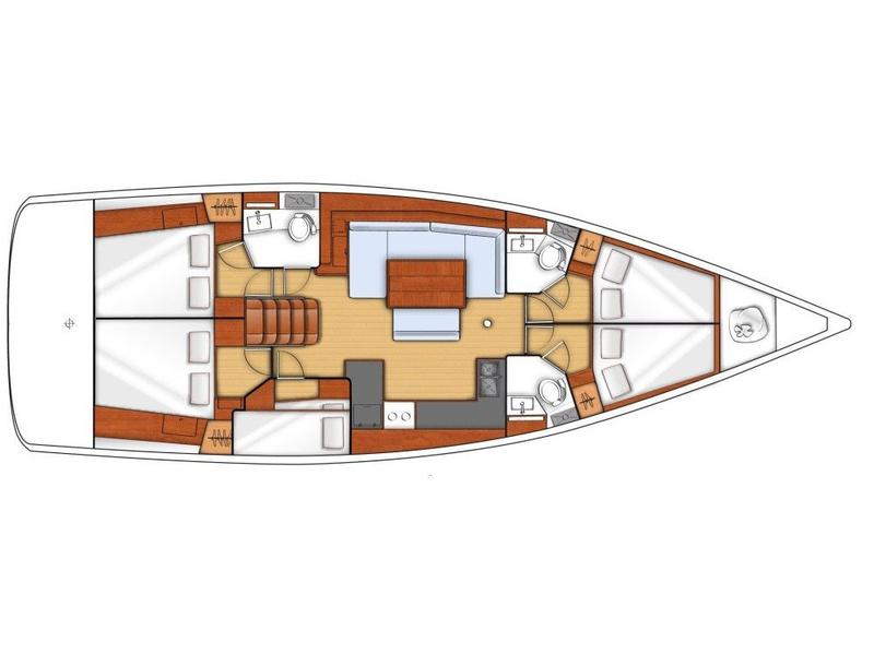 Book yachts online - sailboat - Oceanis 48 - Jackpot - Refit 2020 - rent