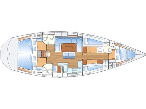 Book yachts online - sailboat - Bavaria 49 - Iolkos - Refit 2020 - rent
