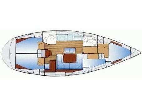 Book yachts online - sailboat - Bavaria 44 - Hydra - Refit 2019 - rent