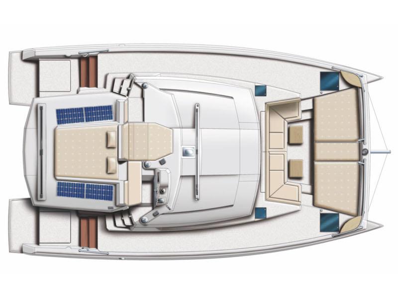 Book yachts online - catamaran - Bali 4.0 - Electra - rent