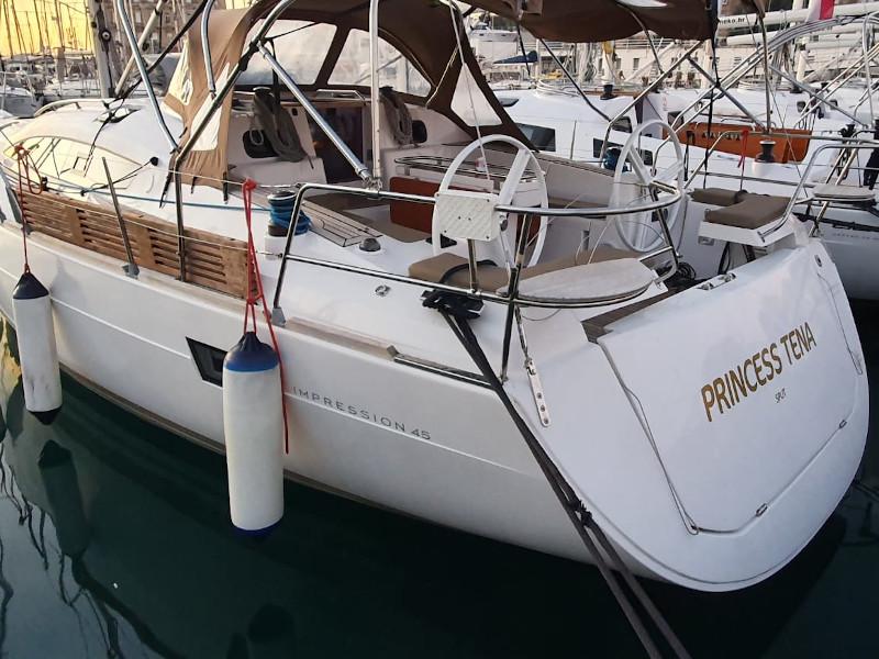 Book yachts online - sailboat - Elan Impression 45 - Princess Tena with A/C - rent
