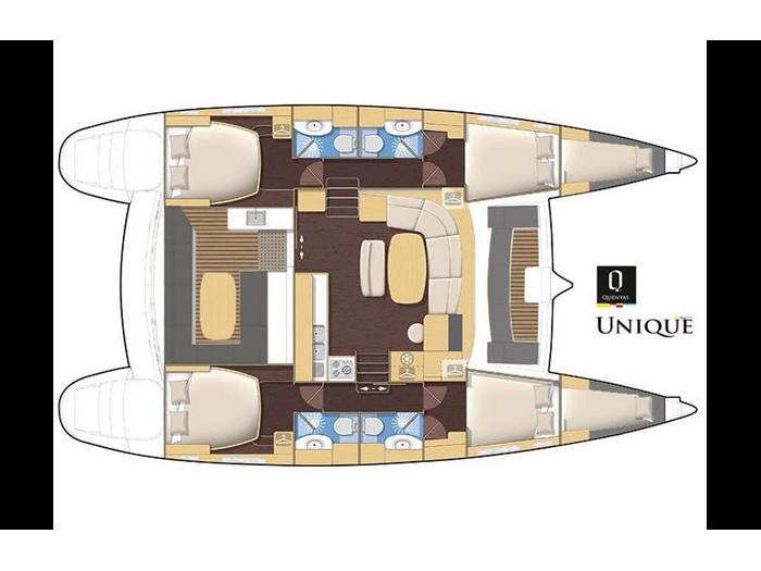 Book yachts online - catamaran - Lagoon 440 - UNIQUE - rent