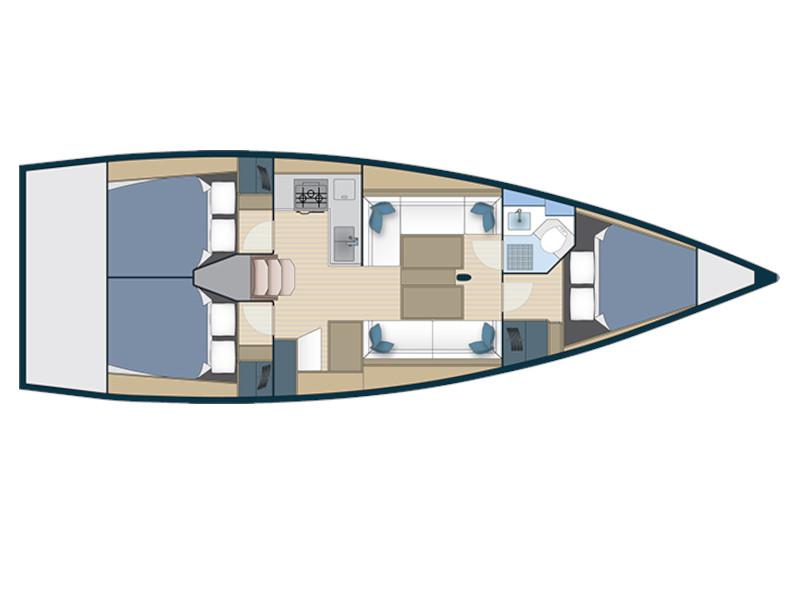 Book yachts online - sailboat - More 40 - Little More - rent