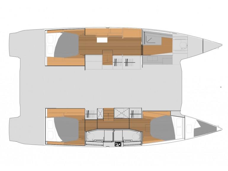 Book yachts online - catamaran - Elba 45 - Dreamcatcher - rent