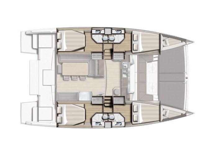 Book yachts online - catamaran - Bali 4.3 - TISIA - rent