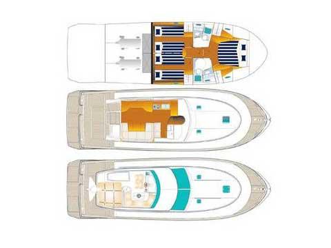 Book yachts online - motorboat - Antares 13.80 - KATANA - rent