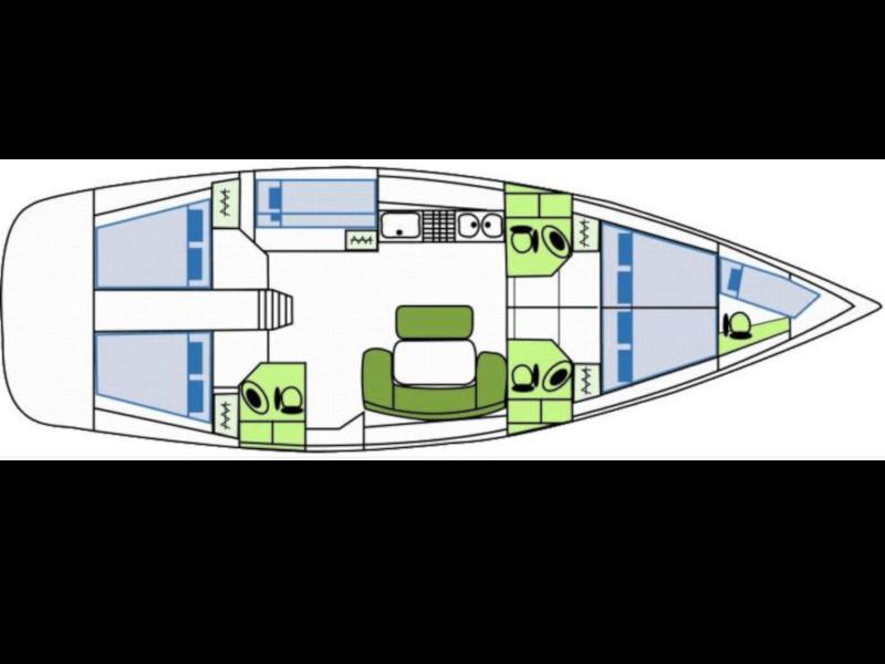 Book yachts online - sailboat - Cyclades 50.5 - PINTA New Genoa 2022! - rent