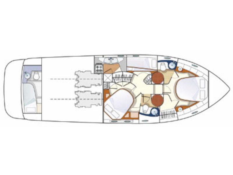 Book yachts online - motorboat - Azimut 46 - EC- A46-02-G - rent