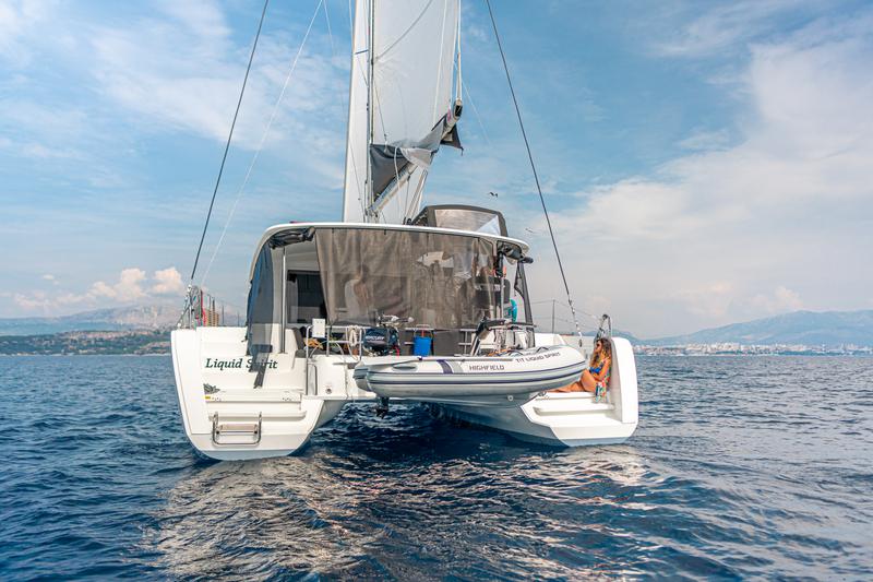 Book yachts online - catamaran - Lagoon 40 (2020) equipped with a/c (salon), generator - LIQUID SPIRIT - rent