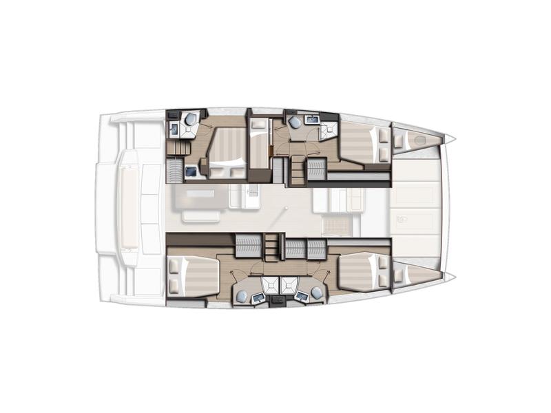 Book yachts online - catamaran - Bali 4.6 A/C &amp; GEN &amp; WM - RAFAELA - rent