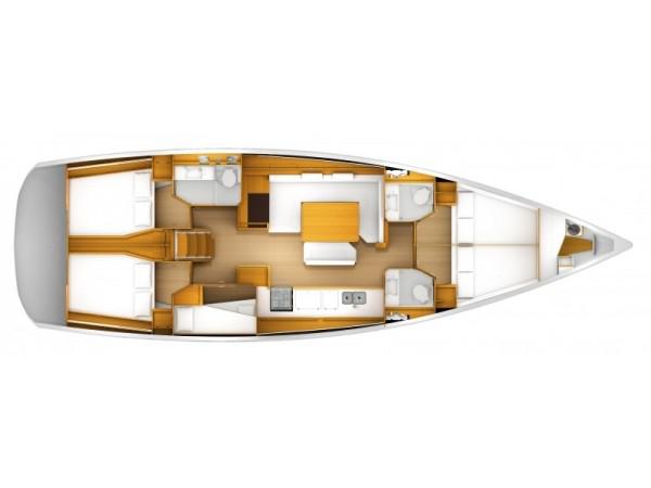 Book yachts online - sailboat - Sun Odyssey 519 - SW-SO519-20-WBS - rent