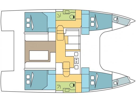 Book yachts online - catamaran - Nautitech 40 - JULIADESE - rent