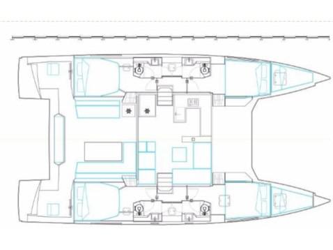 Book yachts online - catamaran - Nautitech 46 Fly - Stefany - rent