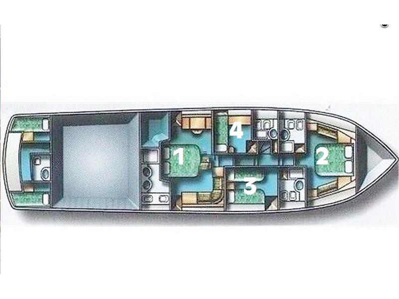 Book yachts online - motorboat - Alalunga 70 - Alalunga - rent