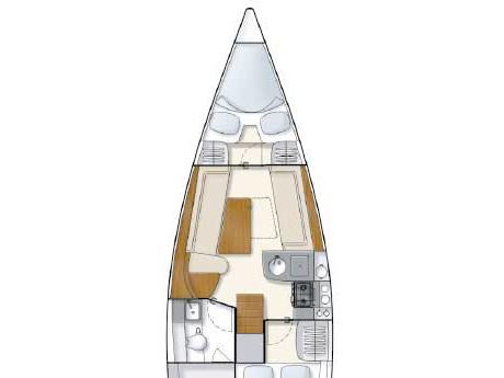 Book yachts online - sailboat - Hanse 325 - Eliza - rent