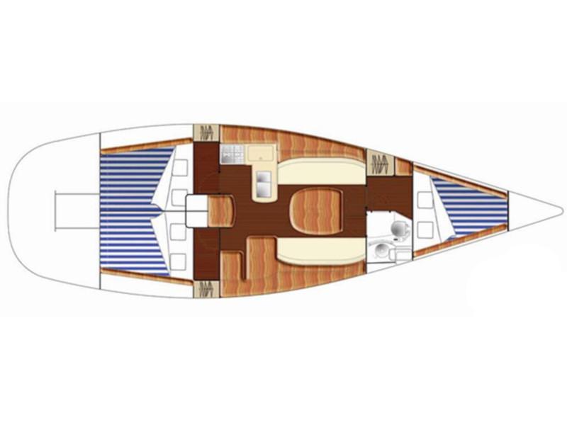 Book yachts online - sailboat - First 40.7 - Milena - rent
