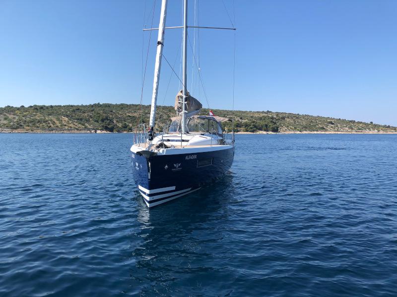 Book yachts online - sailboat - Sun Odyssey 490 - ALFADER (NEW MODEL, BLUE HULL, AC+GEN.) - rent