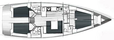 Book yachts online - sailboat - Bavaria C45 - Atokos - rent