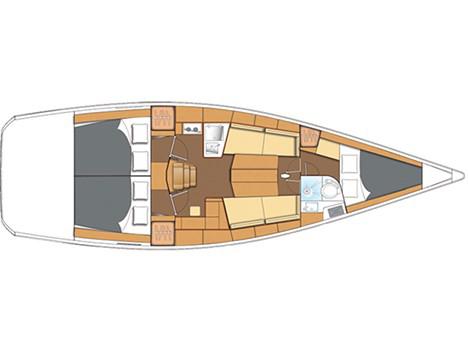 Book yachts online - sailboat - First 40 - Imagine - rent