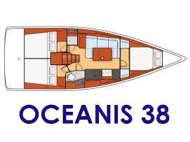 Book yachts online - sailboat - Oceanis 38 - MÁXIMO - rent