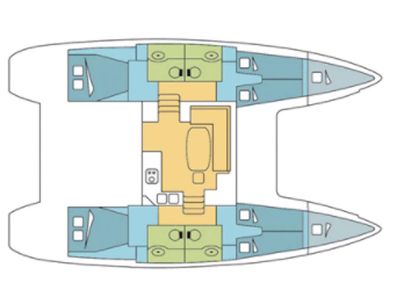 Book yachts online - catamaran - Lagoon 400 S2 - Easir - rent