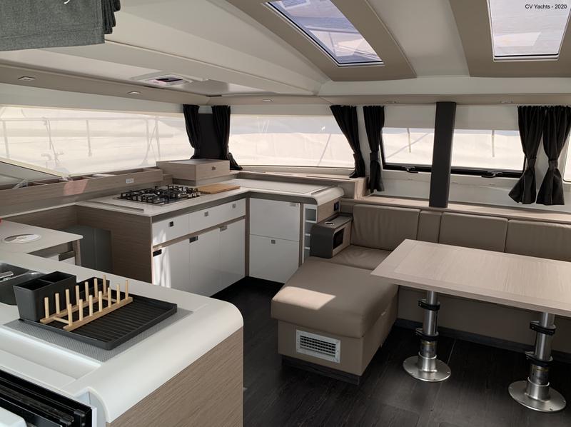 Book yachts online - catamaran - Elba 45 - Lazuli - rent