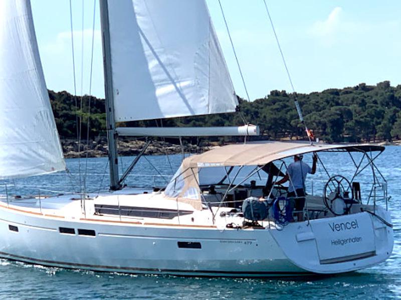 Book yachts online - sailboat - Sun Odyssey 479 - Vencel - rent