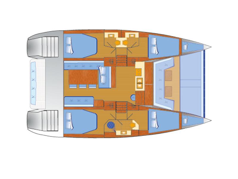 Book yachts online - catamaran - Bali 4.3 - Carpe Ventum - rent