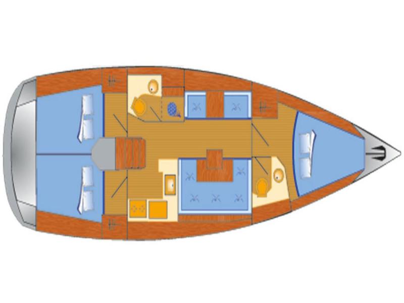 Book yachts online - sailboat - Sun Odyssey 419 - Mira - rent