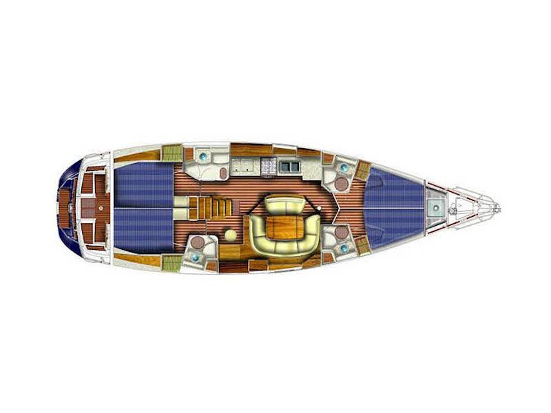 Book yachts online - sailboat - Sun Odyssey 49 - ANAX - rent