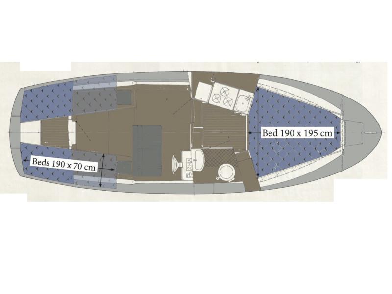 Book yachts online - motorboat - Albin 25 - Gota 1 - rent