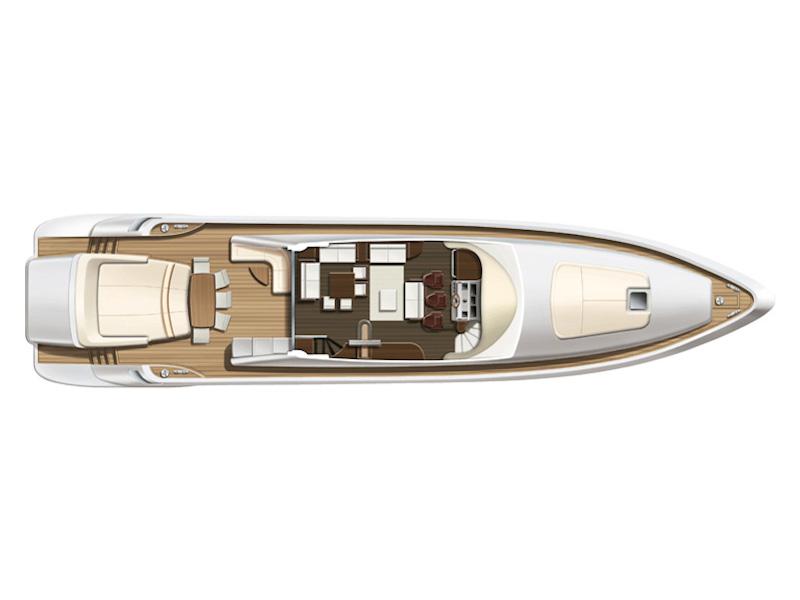 Book yachts online - motorboat - Azimut 86S - Vanilla - rent