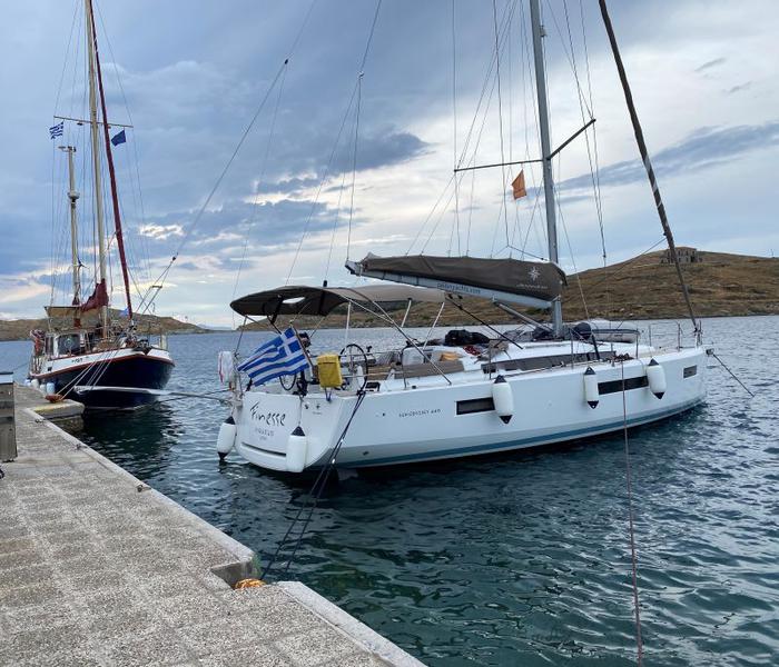 Book yachts online - sailboat - Sun Odyssey 440 - Finesse - rent