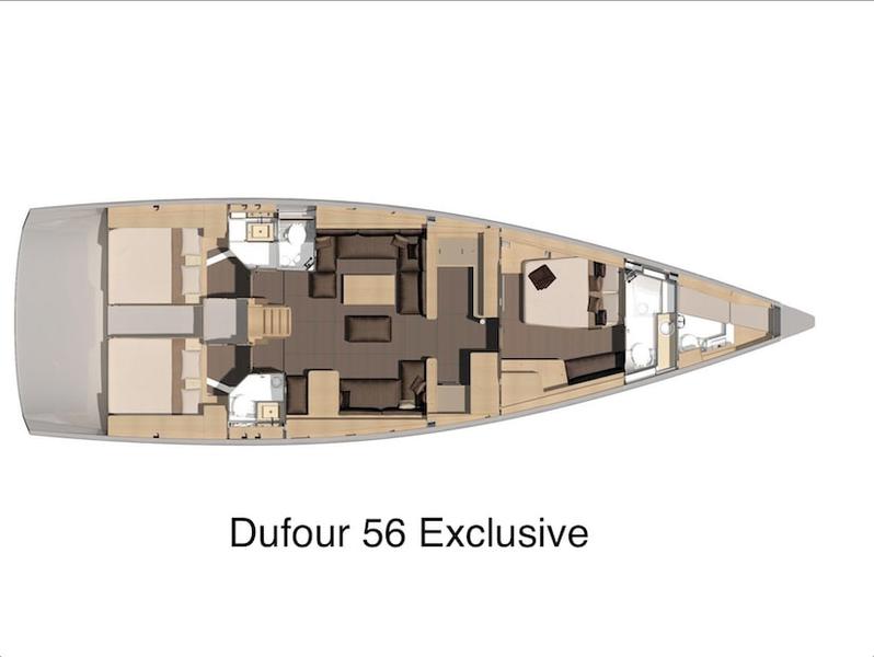 Book yachts online - sailboat - Dufour 56 Exclusive - My Way IV - rent