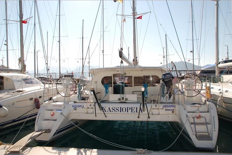 Book yachts online - catamaran - Nautitech 47 - Kassiopeia - rent