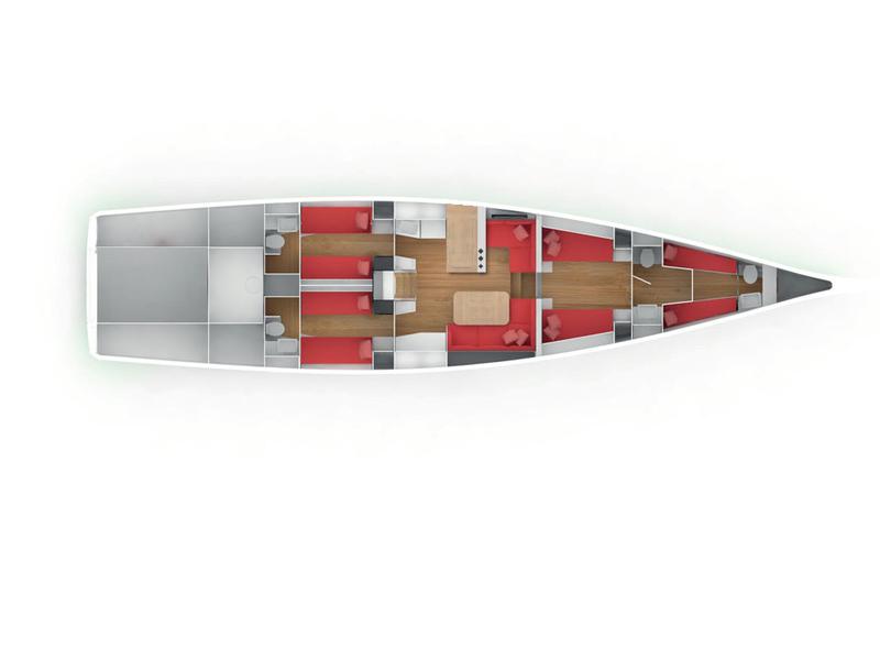 Book yachts online - sailboat - Vismara V71 - Red Carpet - rent