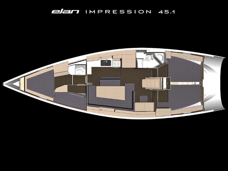Book yachts online - sailboat - Elan Impression 45.1 - Ariadne - rent