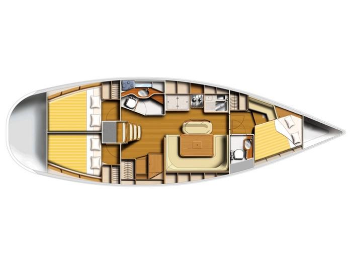 Book yachts online - sailboat - Harmony 42 - Martina - rent