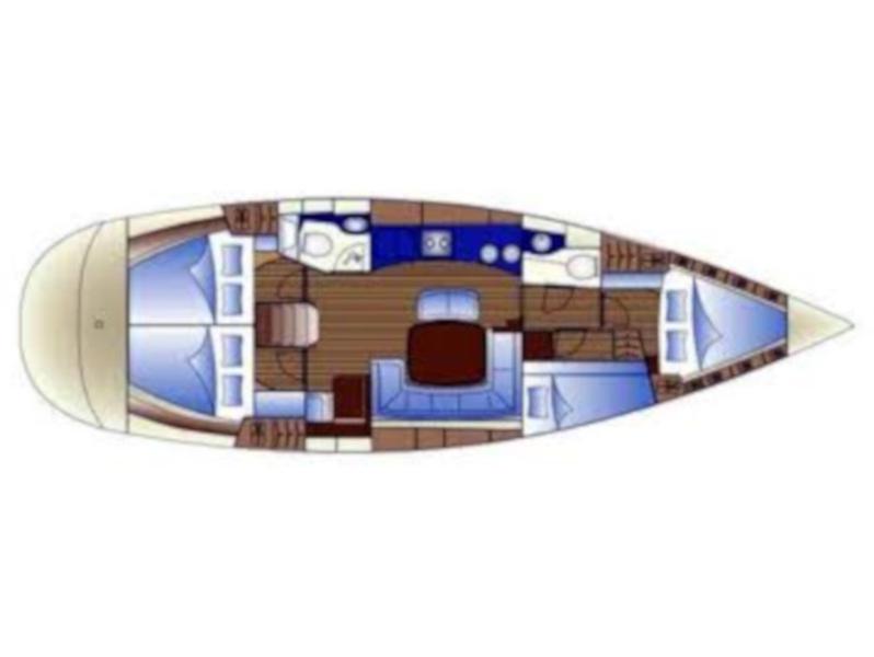 Book yachts online - sailboat - Bavaria 44 - Hellenic Sun - rent