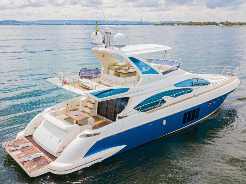 Book yachts online - motorboat - Azimut 64 Flybridge - Copacceti - rent