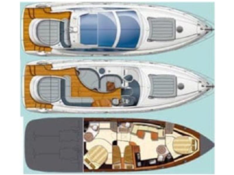 Book yachts online - motorboat - Azimut 55 - Atlantis - rent