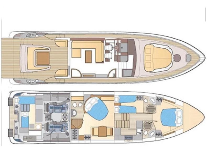 Book yachts online - motorboat - Azimut 62 S - Venecia - rent