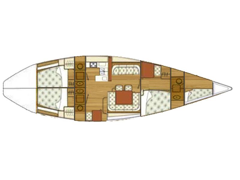 Book yachts online - sailboat - First 51 - Jep 6 - rent