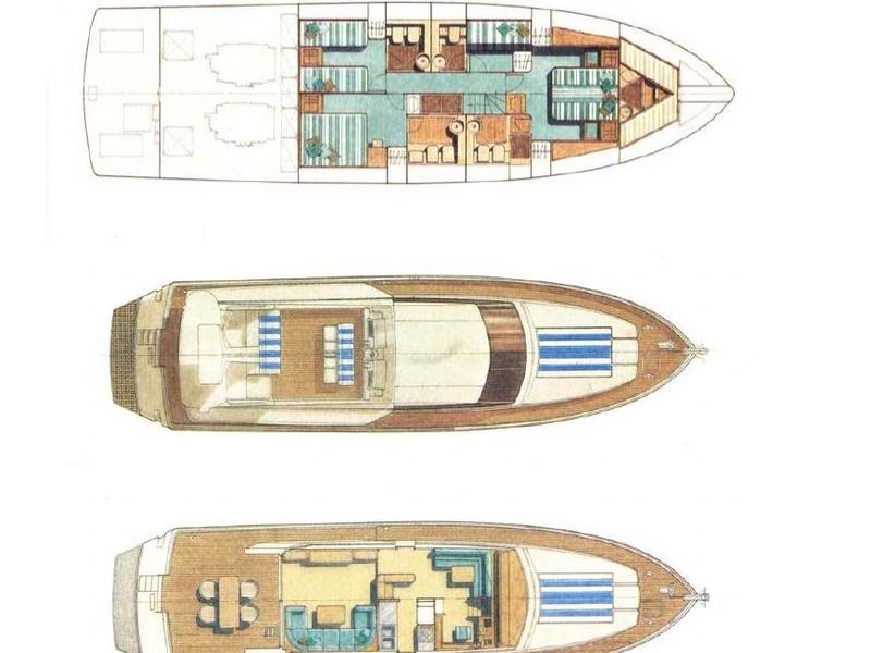 Book yachts online - motorboat - Posillipo Technema 68 - Sofia - rent